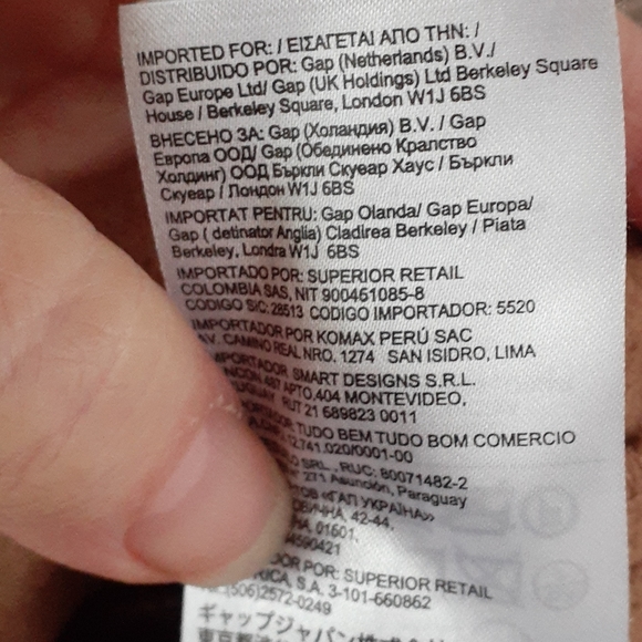 GAP recycled wool skirt zippers camel - Picture 5 of 6